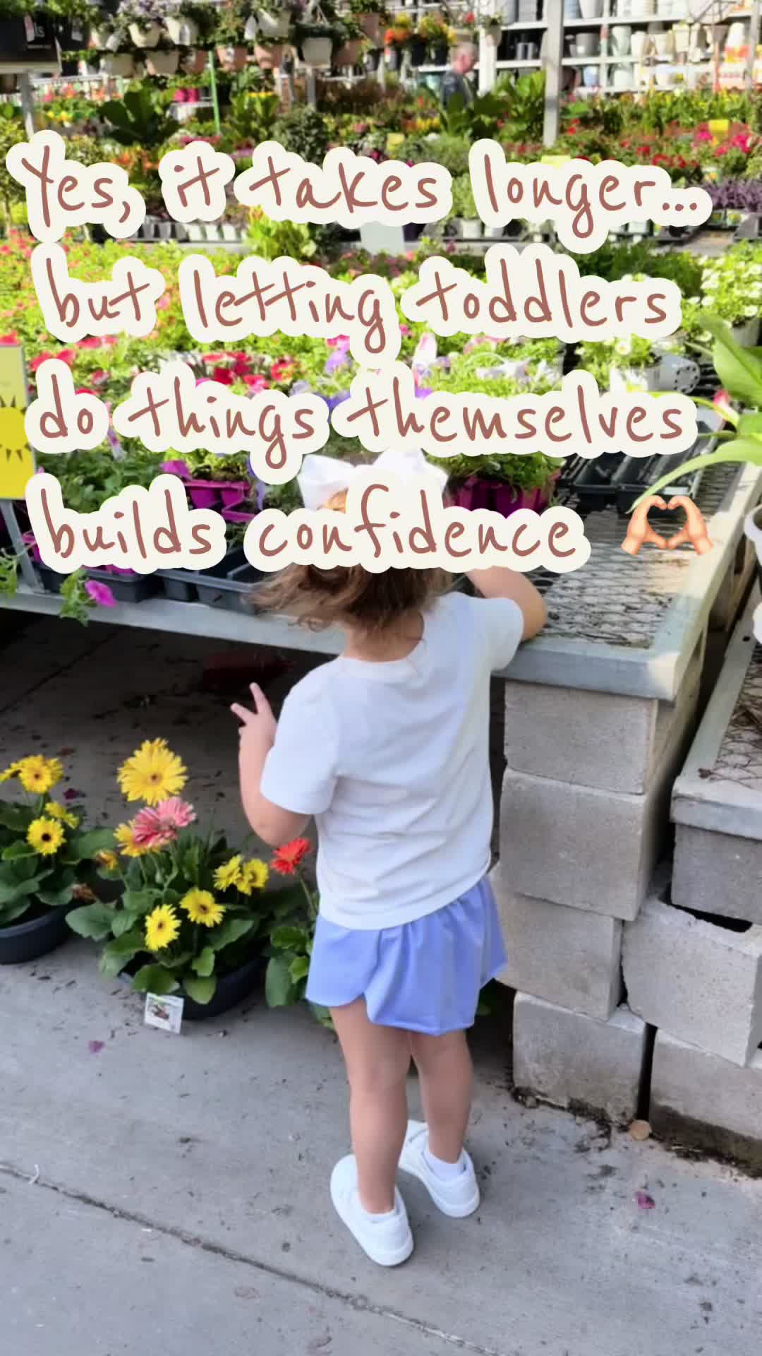 Patience now = confidence later. Yes it’s slower, but independence starts with letting them try.