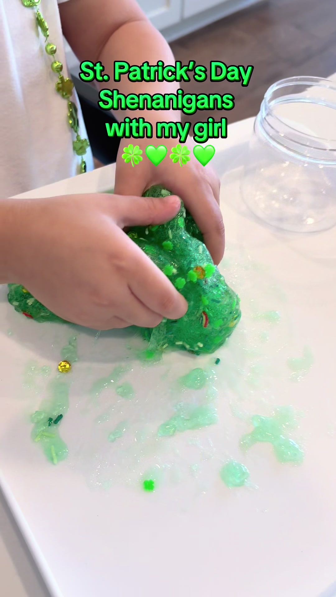 St. Patrick’s Day activities with my 3 year old 💚💚🍀🍀