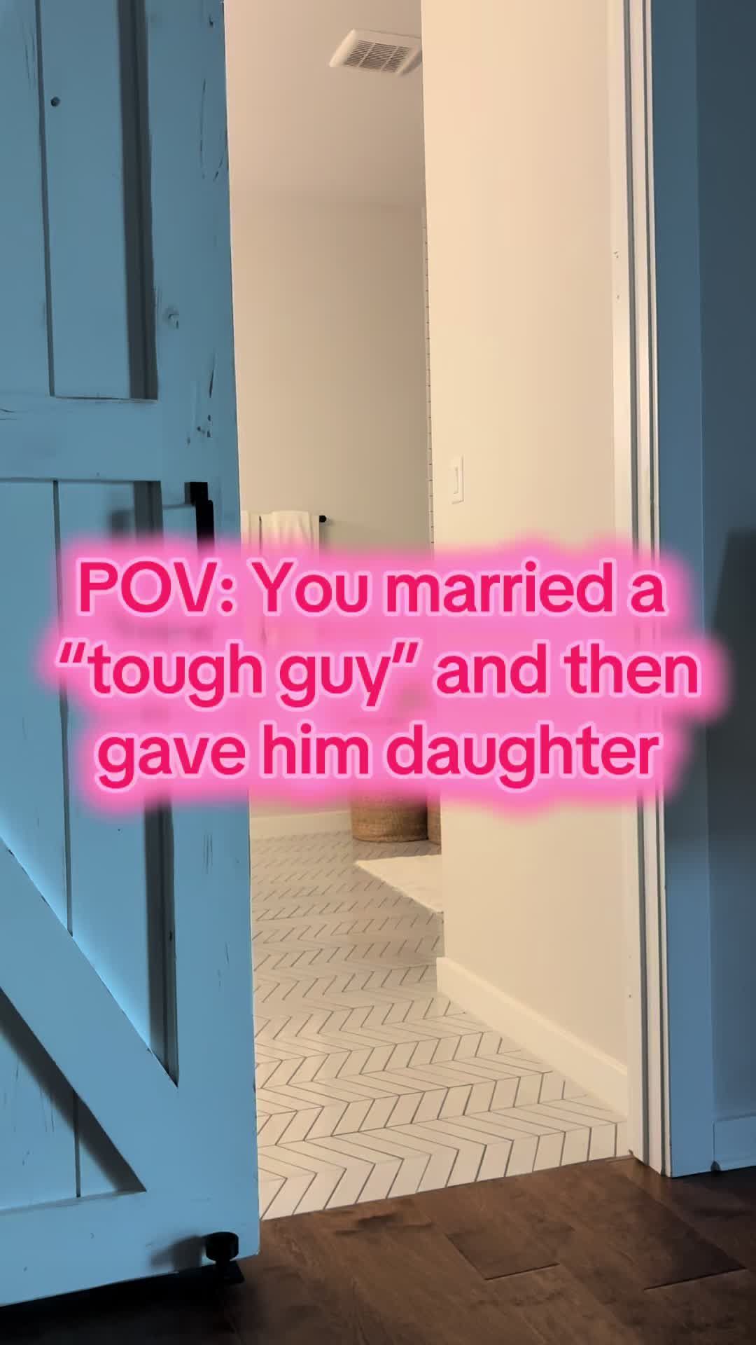 I know my husband isn’t the only girl dad that does this!