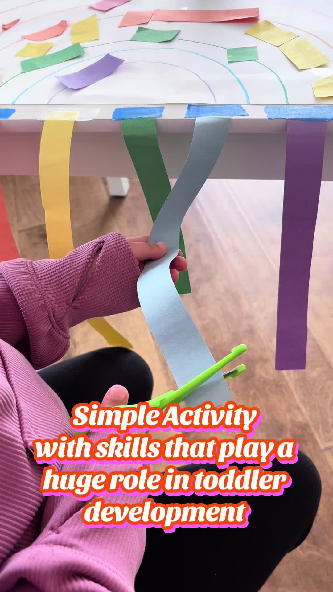 Using scissors regularly helps your toddler… *Develop fine motor skills  *Improv