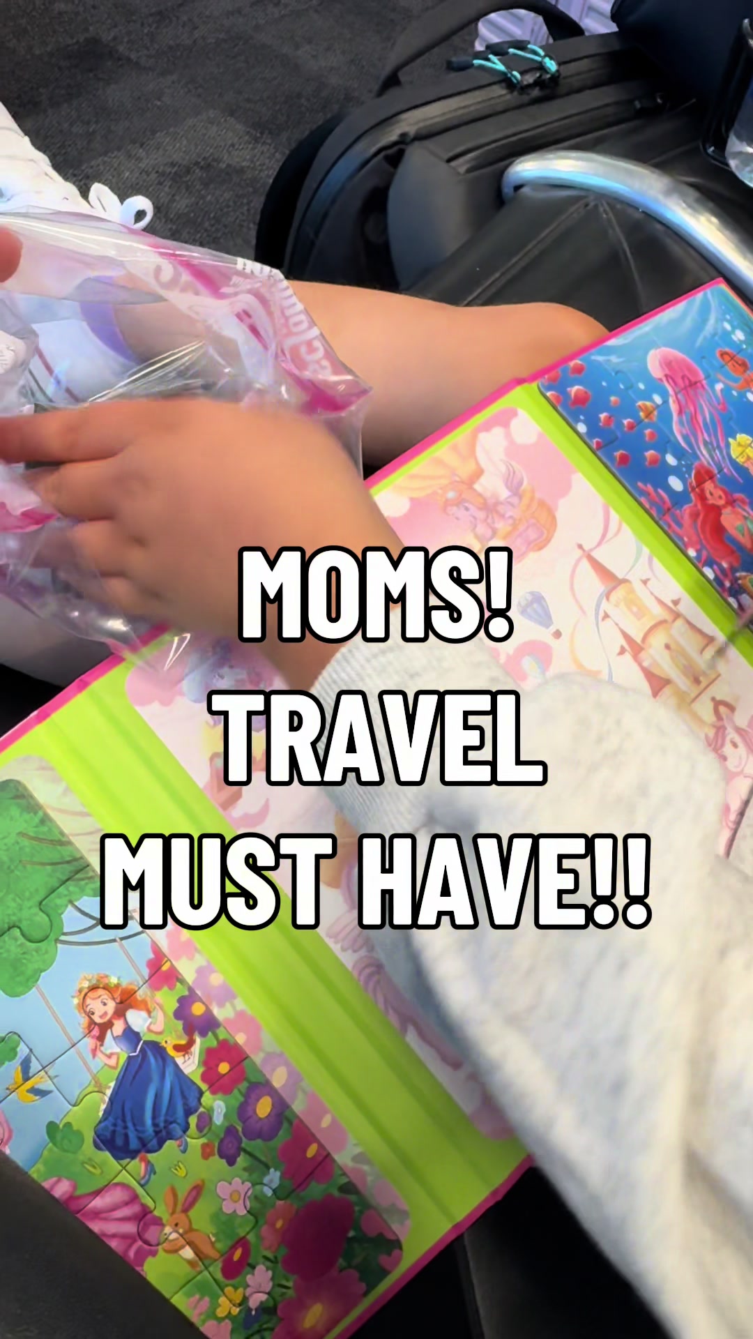 Travel ✈️ Toy Must Have! Magbetic Puzzle Book  🧲