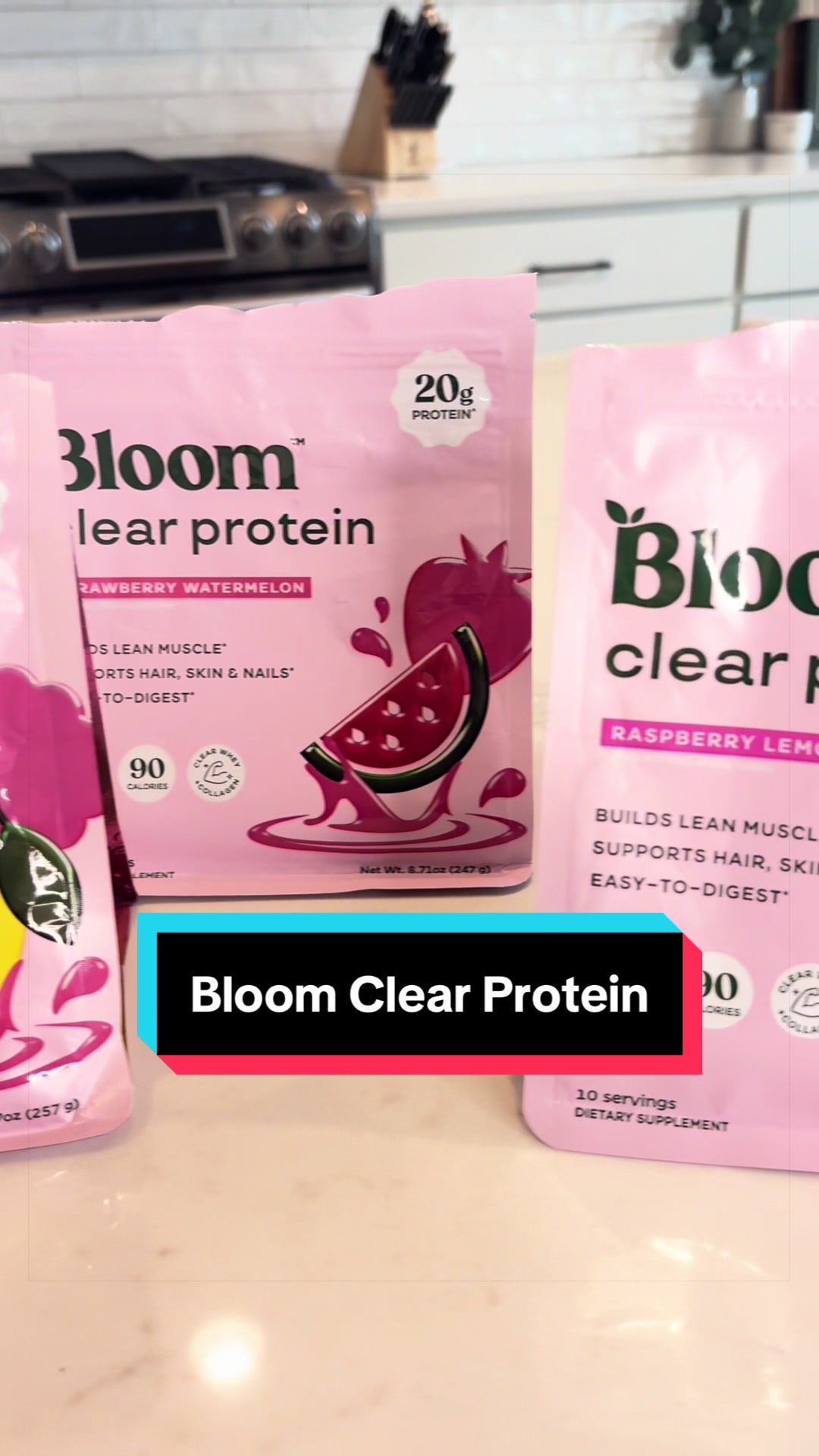 POV: you finally found a protein that doesn’t taste like regret 🍓💧