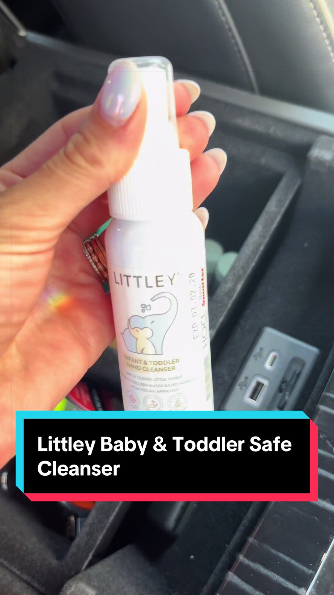 Littley Hand Cleanser is my go-to for clean hands without harsh chemicals 🫶✨ saf