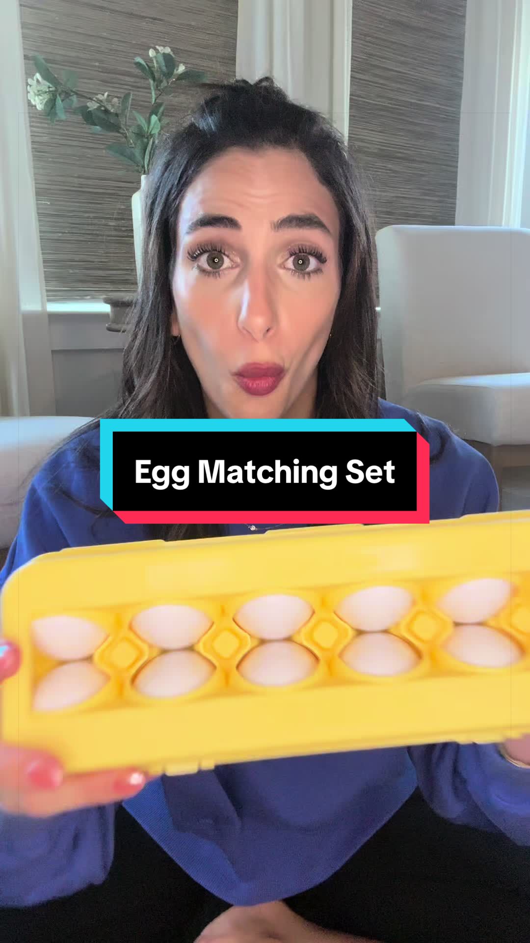 Toddler learning toy | matching egg toy for toddlers | Montessori toy age 2-4 |