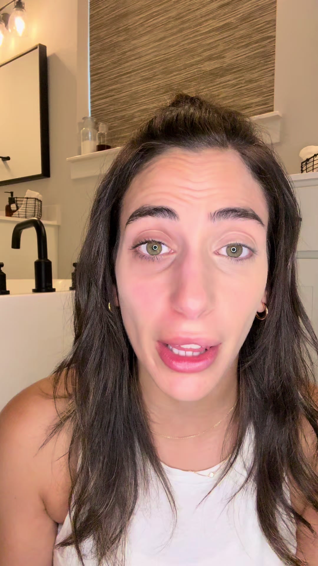 Trying the Tarte blur concealer because I needed makeup that actually survives m