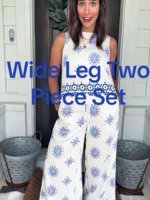 Searching for the perfect vacation outfit? This PrettyGarden matching set is lightweight, flattering, wrinkle-friendly, and perfect for cruises, beach vacations, resort wear, brunch dates, and summer travel. 💙✈️🌴