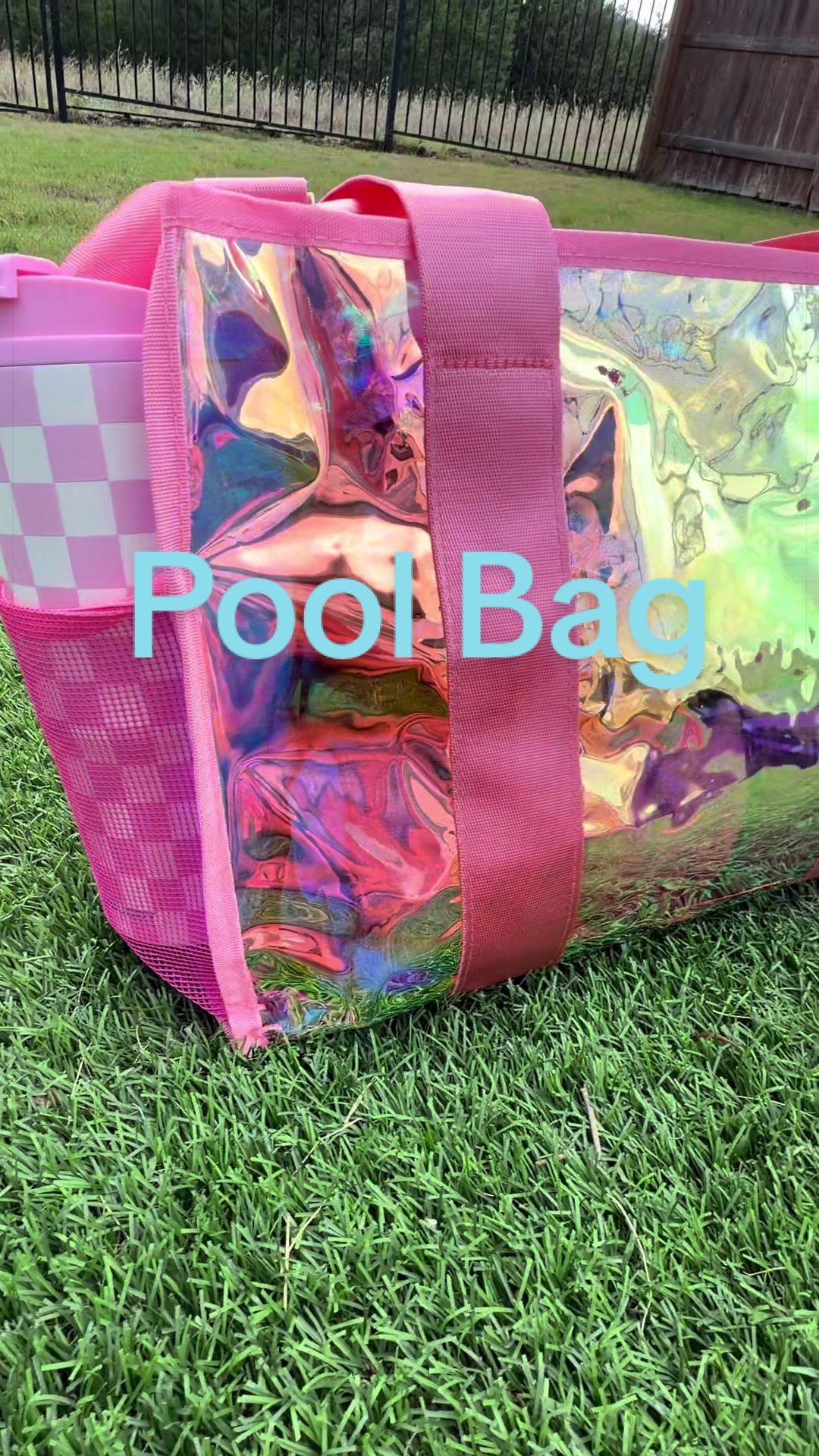 Iridescent Beach Bag for Women | Waterproof Tote Bag with Zipper | Pool Bag | Large Beach Tote | Cruise Essentials | Travel Tote with Pouch & Strap This iridescent beach tote is the ultimate beach, pool, cruise, and vacation bag. Features a large waterproof design, zip-top closure, removable crossbody strap, phone pouch, and spacious interior for towels, sunscreen, snacks, and travel essentials. Sturdy flat-bottom construction keeps the bag upright and organized while the holographic finish adds a trendy summer look. iridescent beach bag waterproof beach bag beach tote bag pool bag women large beach tote zipper beach bag cruise essentials women vacation tote bag travel tote bag holographic tote bag clear beach bag water resistant tote summer beach accessories resort wear accessories carry all beach bag poolside tote weekend travel bag mom beach bag tote bag with zipper cute beach bag best beach bag with zipper large waterproof beach tote viral TikTok beach bag cruise essentials for women pool bag with compartments cute iridescent tote bag travel tote for vacation beach bag for towels and sunscreen waterproof tote bag women holographic beach tote