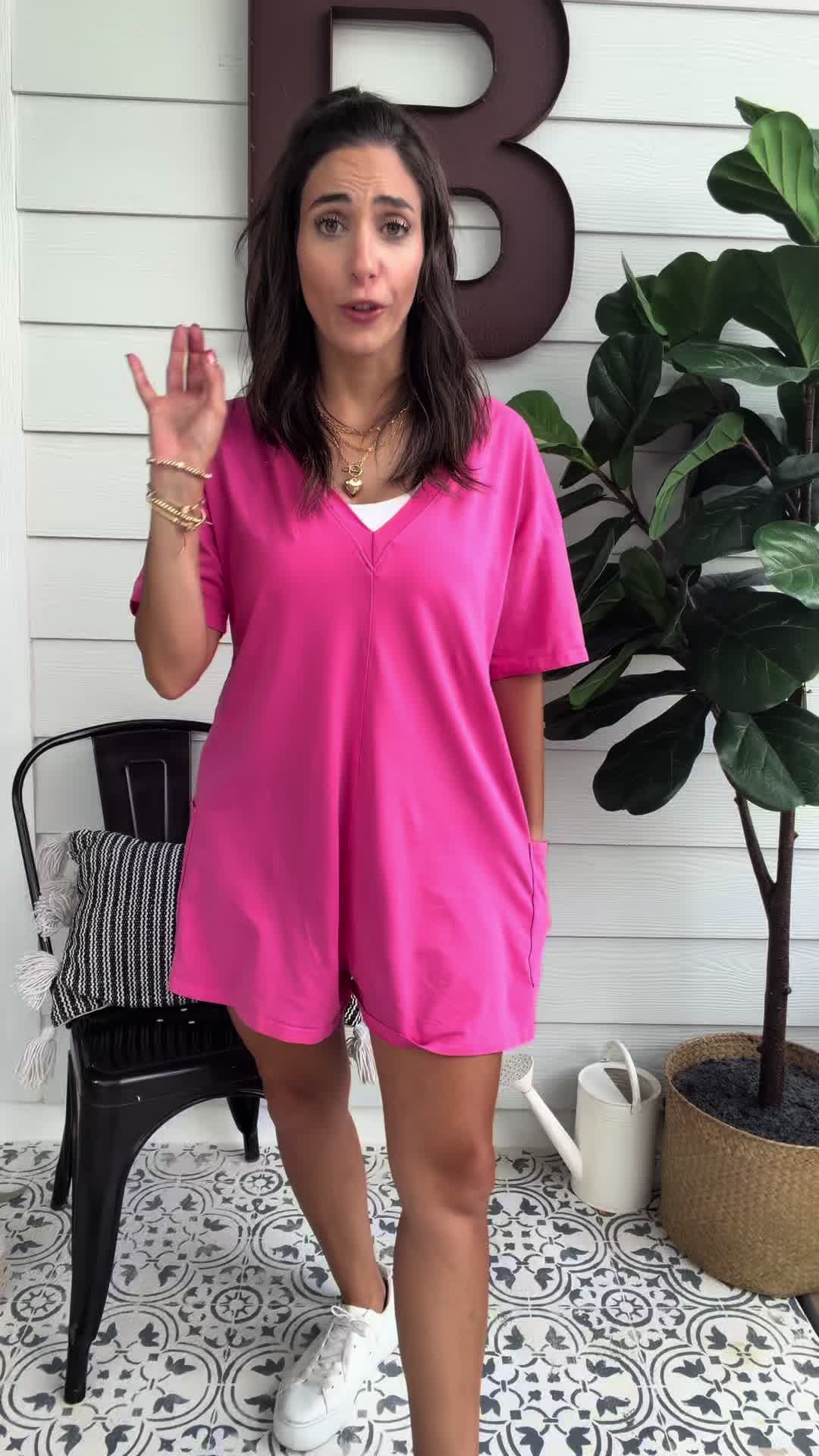 This oversized t-shirt dress is the definition of effortless style. ✨ Comfy, flattering, has pockets, and perfect for school drop-offs, errands, travel days, vacations, teacher life, and busy moms on the go.        * oversized t shirt dress * t shirt dress with pockets * casual summer dress * comfy mom outfit * teacher outfit * airport outfit women * travel dress * vacation outfit * loose fit dress * everyday dress * over 30 fashion * over 40 fashion * mom fashion * summer mom style * casual chic outfit Not every outfit needs to be complicated. 🙌 This oversized t-shirt dress is comfortable, flattering, has pockets, and makes getting dressed so easy. Perfect for moms, teachers, travel days, errands, and summer outfits.