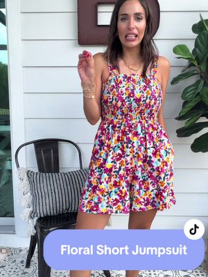 Women’s Floral Romper with Pockets | Summer Casual Sleeveless Romper | Boho Printed One Piece Outfit | Loose Fit Vacation Jumpsuit | Beach Cover Up | Cute Mom Summer Outfit SEO Product Description Stay cool and stylish all summer long with this Women’s Floral Sleeveless Romper, featuring a relaxed fit, flattering square neckline, and convenient side pockets. Designed with lightweight, breathable fabric and a playful floral print, this one-piece outfit delivers comfort and effortless style for everyday wear. Perfect for moms on the go, vacations, beach trips, errands, festivals, and casual weekends, this romper offers the ease of throwing on one outfit and instantly looking put together. The flowy fit provides all-day comfort while still feeling feminine and flattering. Customers especially love the roomy fit, tall-girl-friendly length, and comfortable design for busy summer days. Features ✔ Lightweight breathable fabric ✔ Flattering square neckline ✔ Functional side pockets ✔ Relaxed loose-fit silhouette ✔ Easy pull-on one-piece design ✔ Bright floral boho print ✔ Comfortable for all-day wear ✔ Tall-girl friendly fit Perfect For * Summer outfits * Mom-on-the-go style * Beach vacations * Cruise outfits * Resort wear * Running errands * Outdoor festivals * Weekend casual wear * Poolside cover-up * Travel outfits Backend Search Terms women floral romper, summer romper women, boho romper, sleeveless romper, casual romper women, floral jumpsuit women, vacation outfit women, beach romper, loose fit romper, cute mom outfit, summer one piece outfit, flowy romper women, resort wear women, travel outfit women, casual vacation clothes, floral print romper, romper with pockets, tall girl romper, lightweight summer romper, everyday romper women High-Converting Hashtags