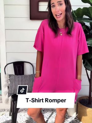 ✨ THE OVERSIZED ROMPER EVERYONE NEEDS ✨ If comfort is your love language, this romper is about to become your new favorite. Designed with a relaxed oversized fit, roomy silhouette, and functional pockets, it’s the effortless throw-on-and-go piece you’ll reach for all season long. Whether you’re running errands, heading to the beach, traveling, grabbing coffee, or lounging at home, this romper keeps you looking cute while feeling comfortable all day. The loose fit gives you plenty of movement without sacrificing style, making it perfect for everyday wear. Pair it with sneakers, sandals, a trucker hat, or your favorite accessories for a look that’s casual, trendy, and easy to wear. This is the kind of outfit you’ll want in more than one color because it’s that good. ✔️ Oversized fit ✔️ Functional pockets ✔️ Lightweight feel ✔️ Easy everyday styling ✔️ Perfect for travel, errands, vacations & lounging ✔️ Bump-friendly fit ✔️ Effortless one-piece outfit