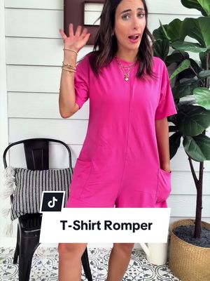 Stay comfortable and effortlessly stylish in this Women’s Oversized Romper Dress featuring a relaxed loose-fit silhouette, soft breathable fabric, and convenient oversized pockets. Designed with a classic crew neckline, short sleeves, and roomy fit, this versatile romper combines the comfort of a T-shirt dress with the practicality of a one-piece outfit. Perfect for lounging, vacations, beach days, travel, running errands, postpartum wear, casual weekends, and everyday comfort. The flattering oversized design provides easy movement while creating a trendy relaxed look that pairs perfectly with sneakers, sandals, slides, or layered accessories. ✔ Oversized relaxed fit silhouette ✔ Soft lightweight stretch fabric ✔ Short sleeve crew neck design ✔ Functional oversized side pockets ✔ Comfortable all-day wear ✔ Flattering loose fit for every body type ✔ Perfect for travel and vacation outfits ✔ Great for postpartum and lounge wear ✔ Easy pull-on one-piece styling ✔ Available in multiple colors and sizes