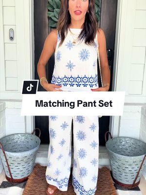 PrettyGarden 2 Piece Set 💙✨ The perfect summer matching set! Casual vacation outfit, resort wear, beach outfit, travel outfit, two piece lounge set, boho fashion, wide leg pants set, vacation style, comfortable summer outfit, effortless chic look, boutique fashion, women’s matching set, lightweight outfit, trendy summer fashion, everyday style, vacation ready outfit. This PrettyGarden two-piece set is giving effortless vacation vibes! 💙☀️ Lightweight, flattering, and perfect for travel, brunch, beach days, cruises, and summer vacations. The wide-leg pants and flowy top make this an easy outfit you’ll wear on repeat!
