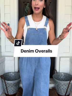These lightweight wide-leg denim overalls are perfect for summer outfits, casual mom style, everyday fashion, and comfortable chic looks. If you’re looking for cute denim jumpsuits, casual overalls for women, or easy outfit inspiration, this look is a must-try. * denim overalls * overalls for women * wide leg overalls * denim jumpsuit * casual summer outfit * mom style fashion * everyday outfit ideas * comfortable fashion * casual chic outfit * trendy overalls * spring outfit ideas * summer fashion trends