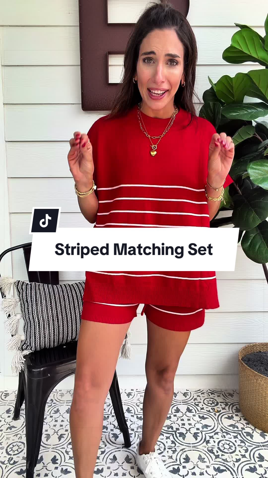 Women’s Vacation Matching Set Striped Knit Top and Shorts Travel Outfit Casual Resort Wear Summer Lounge Set vacation outfit women, travel matching set, airport outfit women, resort wear set, cruise outfit women, beach vacation clothes, tropical vacation outfit, lightweight travel clothes, matching shorts set, knit vacation set, summer getaway outfit, weekend travel outfit, effortless vacation style, vacation wardrobe essentials, comfortable travel outfit, cruise wear women, trendy travel clothes, casual resort fashion, chic vacation look, vacation ready outfit