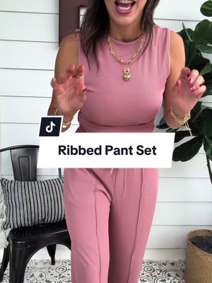 Women’s Elegant Ribbed Lounge Set Wide Leg Pants and Crop Tank Set Old Money Aesthetic Casual Luxury Outfit old money aesthetic women, quiet luxury outfit, elegant matching set, ribbed knit lounge set, luxury look for less, sophisticated outfit women, wide leg pant set, minimalist fashion women, elevated basics, chic two piece set, classy casual outfit, country club style, coastal granddaughter outfit, neutral fashion women, trendy luxury fashion, effortless elegance, premium lounge set, timeless fashion women, rich mom aesthetic, polished casual outfit, boutique style clothing