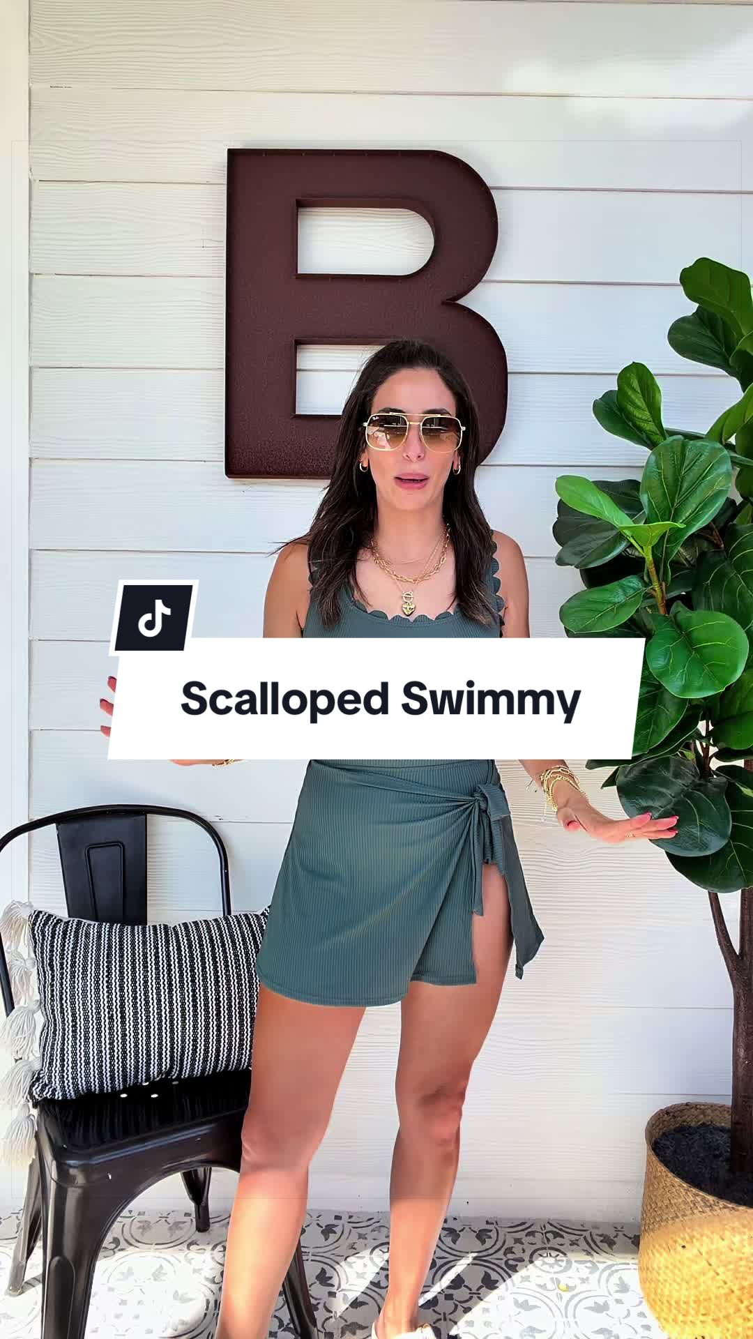 Women’s One Piece Swim Dress, Tummy Control Ribbed Swimsuit with Built-In Shorts, Scalloped Neckline, Modest Skirted Bathing Suit SEO Keywords one piece swim dress, swim dress women, skirted swimsuit, tummy control swimsuit, modest swimwear women, bathing suit with skirt, one piece bathing suit, built in shorts swimsuit, ribbed swimsuit women, scallop trim swimsuit, beach swim dress, flattering swimsuit, full coverage swimwear, vacation swimsuit, swim dress tummy control SEO Description Feel confident and comfortable at the beach or pool in this ribbed one-piece swim dress featuring a flattering scalloped neckline, tummy-control design, and attached skirt for extra coverage. The feminine silhouette offers a stylish alternative to traditional swimsuits while providing support and comfort for swimming, lounging, vacations, cruises, and resort wear. Built-in coverage and stretch fabric create a secure fit that flatters a variety of body types.