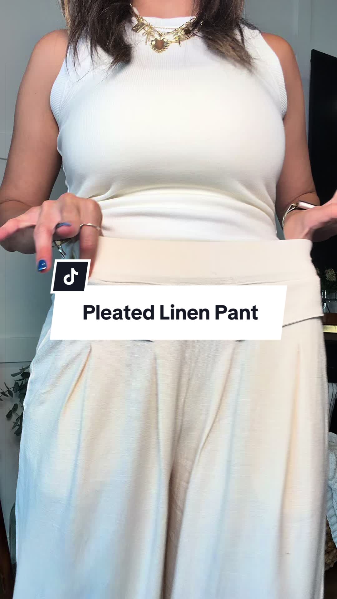 Women’s Cotton Linen Wide Leg Palazzo Pants Cropped Culottes High Waisted Elastic Waist Flowy Loose Fit Lightweight Breathable Casual Summer Trousers Beach Vacation Resort Wear Coastal Grandmother Outfit Boho Minimalist Capsule Wardrobe Lounge Pants Travel Pants Work Office Casual Spring Summer Clothing