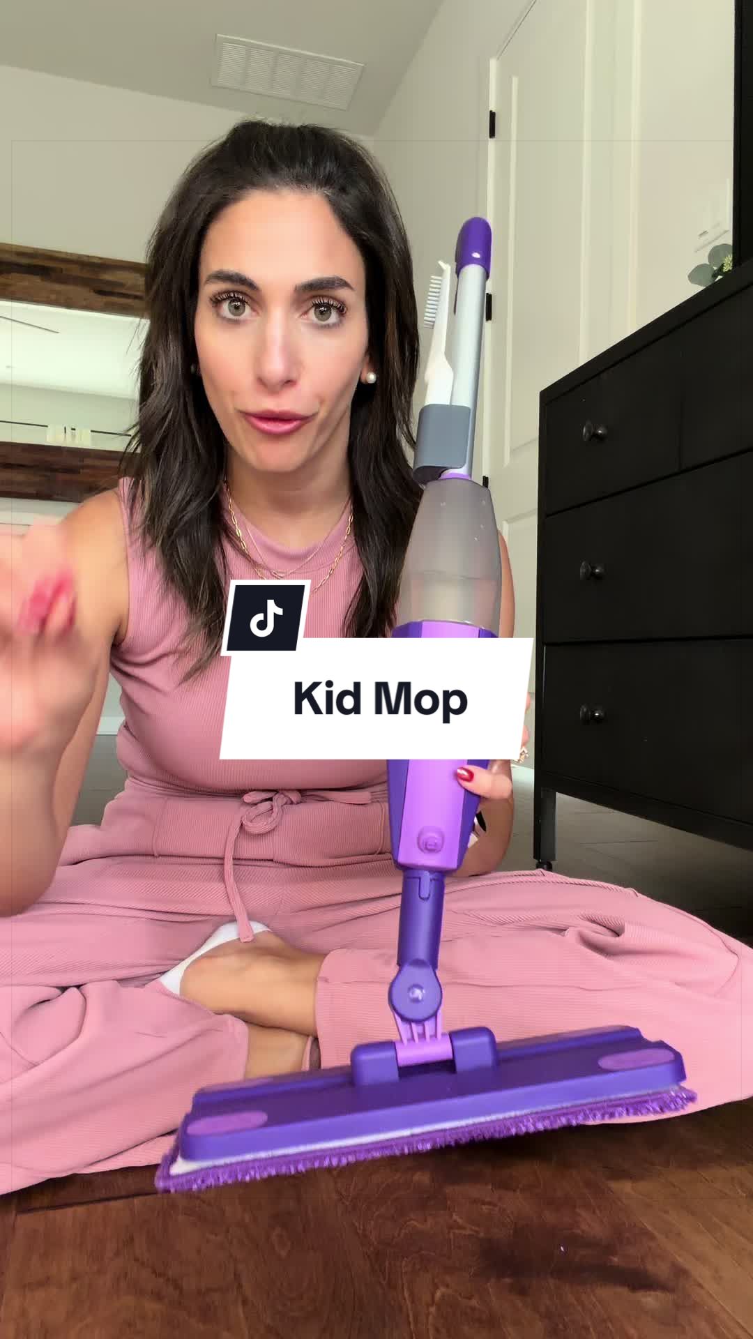 Parents, if your toddler is always stealing your mop, this is the cutest solution. This mini spray mop actually sprays real water and lets little ones help clean while feeling like they’re doing a real grown-up job. It’s the perfect Montessori-inspired toy for encouraging independence, building confidence, and turning chores into fun. Parents say it’s lightweight, easy for little hands to use, simple to assemble, and actually cleans up small spills. Perfect for toddlers ages 2–6 who love pretend play, helping around the house, and copying mom or dad. Whether you’re looking for a birthday gift, screen-free activity, or a way to make cleaning fun, this little mop is a total win.