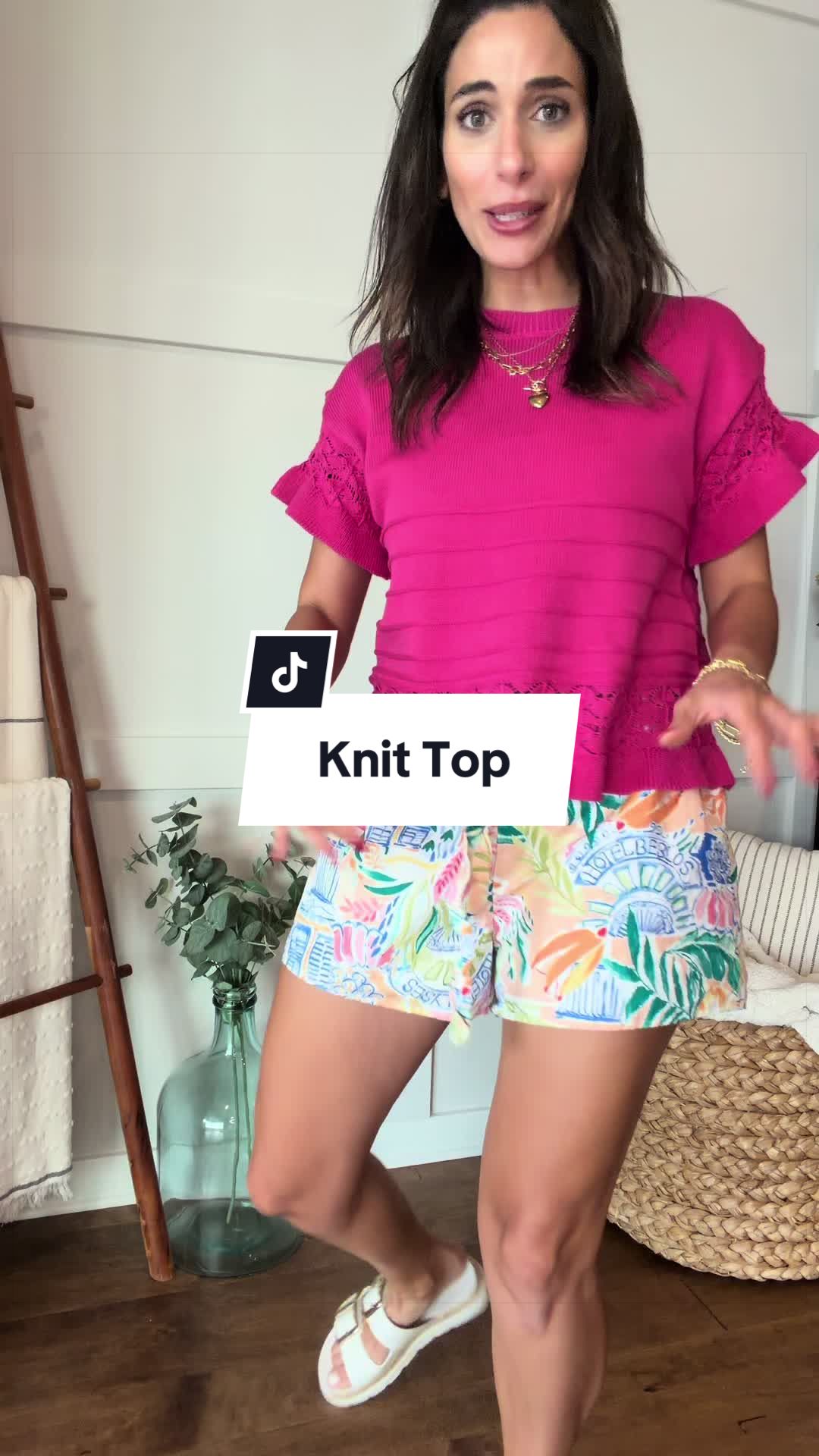 ✨ This is the summer top everyone keeps asking about! If you’re looking for a lightweight crochet top that’s cute, comfortable, and effortlessly stylish, this Tanming crochet sweater is it. The soft knit fabric feels amazing, the feminine ruffle sleeves and delicate crochet details elevate any outfit, and it’s breathable enough for hot summer days. Pair it with linen pants, denim shorts, white jeans, or a flowy skirt for an easy boutique-inspired look. Perfect for moms, vacations, brunch, church, date night, teacher outfits, errands, or everyday casual wear. It’s true to size, flattering without clinging, and easy to dress up or down. No wonder reviewers say they get compliments every time they wear it! crochet top, lightweight summer sweater, women’s knit top, summer blouse, boutique style top, boho fashion, coastal grandmother outfit, coastal granddaughter style, feminine summer fashion, ruffle sleeve top, soft knit shirt, breathable summer clothes, vacation outfit, resort wear, teacher outfit, mom style, casual chic, linen outfit, spring fashion, summer wardrobe essentials, neutral outfit ideas, elevated basics, TikTok made me buy it, viral fashion find