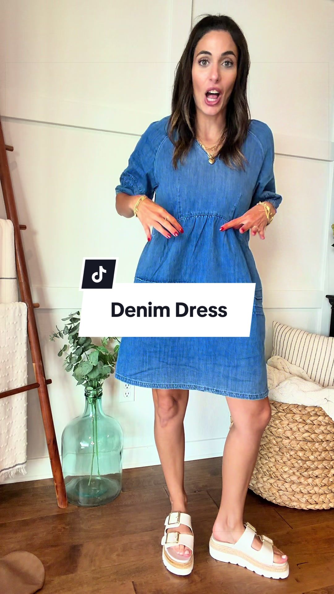 ✨ Stop scrolling if you’ve been looking for the perfect lightweight denim dress! This Dokotoo denim dress is one of those effortless pieces you’ll reach for all season. Made from soft, breathable lightweight denim, it gives you the classic denim look without feeling heavy or stiff. The relaxed babydoll silhouette is flattering, comfortable, and easy to wear, while the subtle pleated details and puff sleeves add the sweetest feminine touch. Style it with sandals, sneakers, wedges, or boots for everything from errands and school pickup to brunch, church, vacations, and fall transition outfits. It’s the perfect throw-on-and-go dress that looks put together with almost no effort. Comfortable, flattering, and versatile—this is a closet staple you’ll wear on repeat. Dokotoo denim dress, lightweight denim dress, babydoll denim dress, women’s denim dress, casual denim dress, modest summer dress, puff sleeve dress, long sleeve denim dress, relaxed fit dress, teacher outfit, mom style, everyday dress, comfortable dress, vacation outfit, brunch outfit, church outfit, fall transition outfit, spring fashion, summer wardrobe, casual chic, effortless style, boutique fashion, denim outfit ideas, cute mom outfits, TikTok fashion finds, viral Amazon fashion, comfortable and cute, everyday style, denim mini dress, women’s casual fashion.