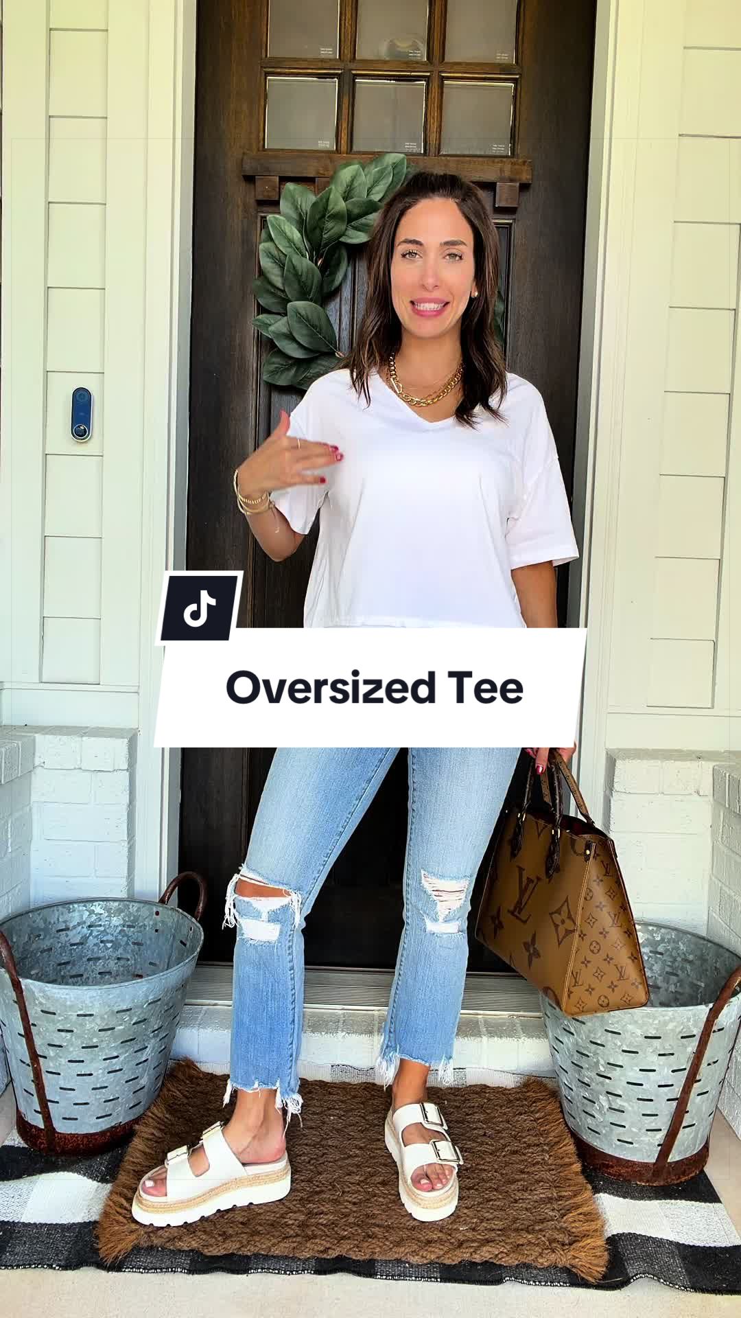 ✨ The oversized tee you’ll want in every color! If you’re building a comfy, effortless wardrobe, this Imily Bela oversized V-neck tee is a must-have. Made from soft, lightweight fabric with a relaxed drape, it’s the kind of basic that looks put together without even trying. The loose fit is flattering, breathable, and perfect for busy moms, travel days, errands, school pickup, lounging, or everyday wear. Front tuck it into denim shorts, pair it with leggings, biker shorts, linen pants, or jeans for an easy outfit you’ll reach for over and over. It easily dresses up with jewelry and sandals or keeps it casual with sneakers and a baseball cap. Reviewers rave about the buttery-soft feel and comfortable fit, making this one of those basics you’ll end up buying in multiple colors. oversized V-neck tee, women’s oversized t-shirt, loose fit tee, lightweight summer top, everyday basic tee, soft women’s t-shirt, casual mom outfit, comfy summer outfit, relaxed fit shirt, oversized fashion, casual chic outfit, travel outfit, airport outfit, teacher outfit, athleisure style, biker shorts outfit, denim shorts outfit, linen pants outfit, everyday essentials, capsule wardrobe, wardrobe staple, boutique style basics, effortless style, women’s casual fashion, summer wardrobe essentials, TikTok made me buy it, viral fashion finds, comfortable and cute, basic tee for women, Imily Bela top.