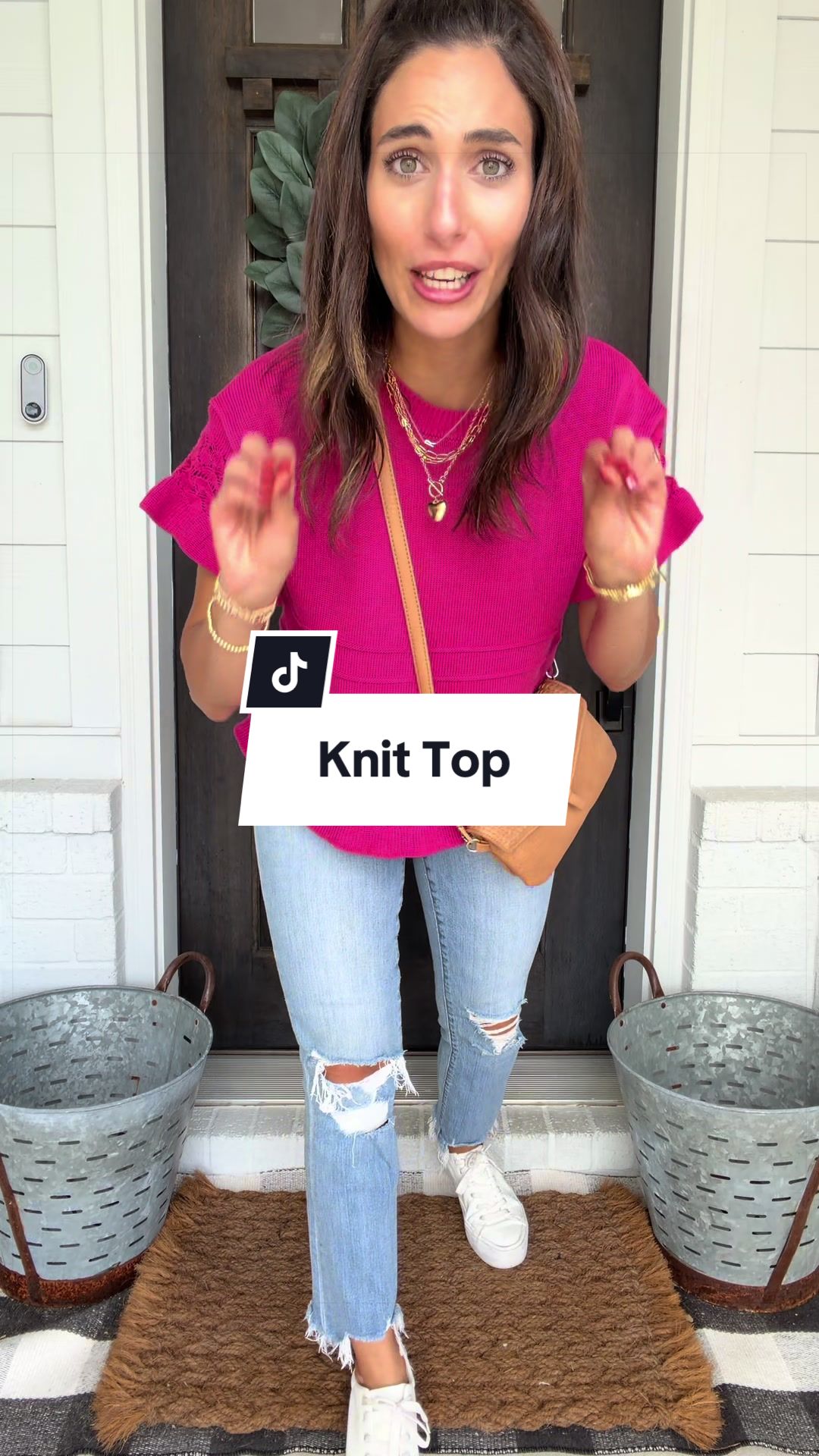 This Tanming crochet top is the elevated basic your summer wardrobe has been missing. Lightweight, soft, and breathable with feminine lace details, flutter sleeves, and a relaxed fit that looks effortlessly chic. Dress it up with wide leg linen pants for brunch, church, vacation, date night, or wear it casually with denim shorts for everyday mom life. The flattering silhouette is true to size, comfortable, and easy to style all season long. If you’re looking for a boutique-looking top without the boutique price, this is it. summer outfit ideas, crochet top, lace blouse, boho top, feminine blouse, flutter sleeve top, lightweight summer top, linen look outfit, vacation outfit, resort wear, casual chic outfit, old money style, coastal grandmother, elevated basics, modest fashion, teacher outfit, brunch outfit, church outfit, mom style, everyday fashion, boutique style, capsule wardrobe, wide leg pants outfit, date night outfit, TikTok fashion finds, Tanming top, summer wardrobe essentials.