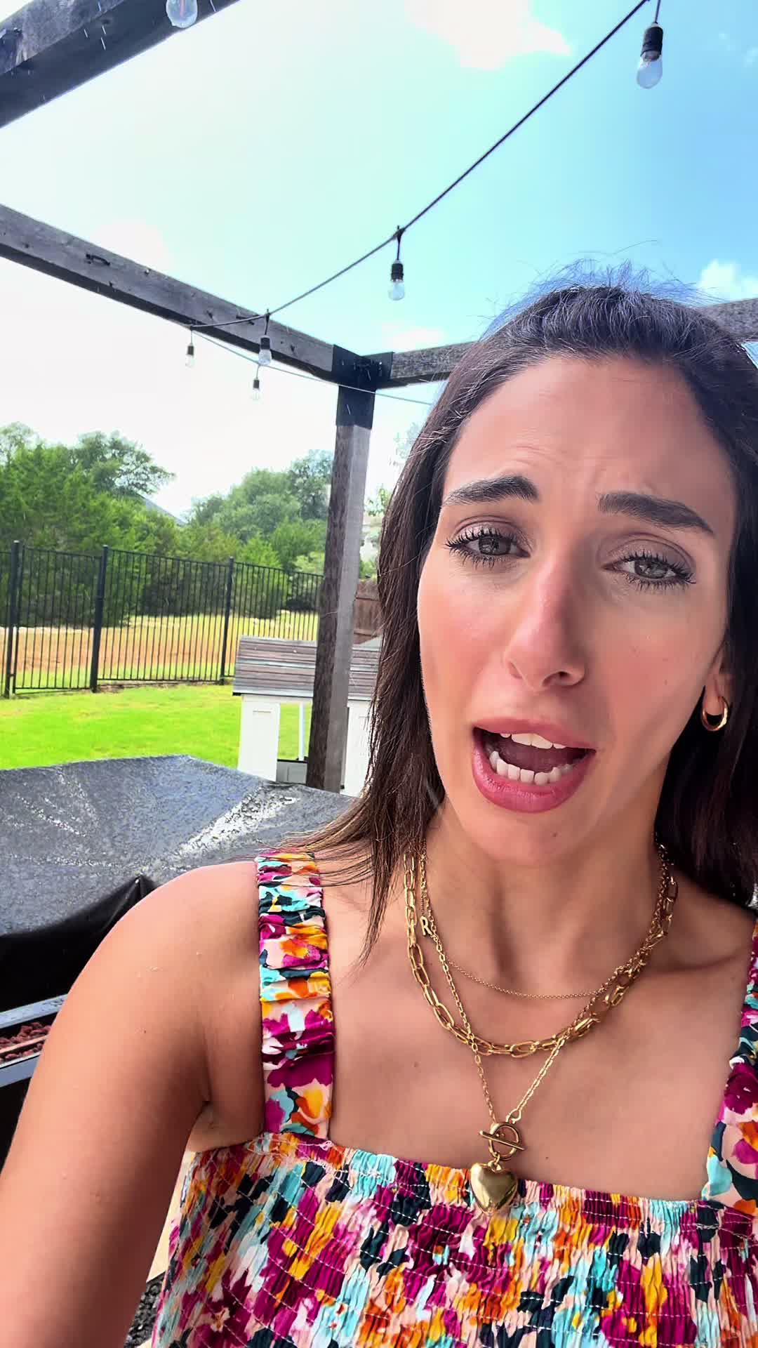 If it’s not a lawn mower, loud truck, or trash truck, it’s the rainnn 🤦🏻‍♀️😅