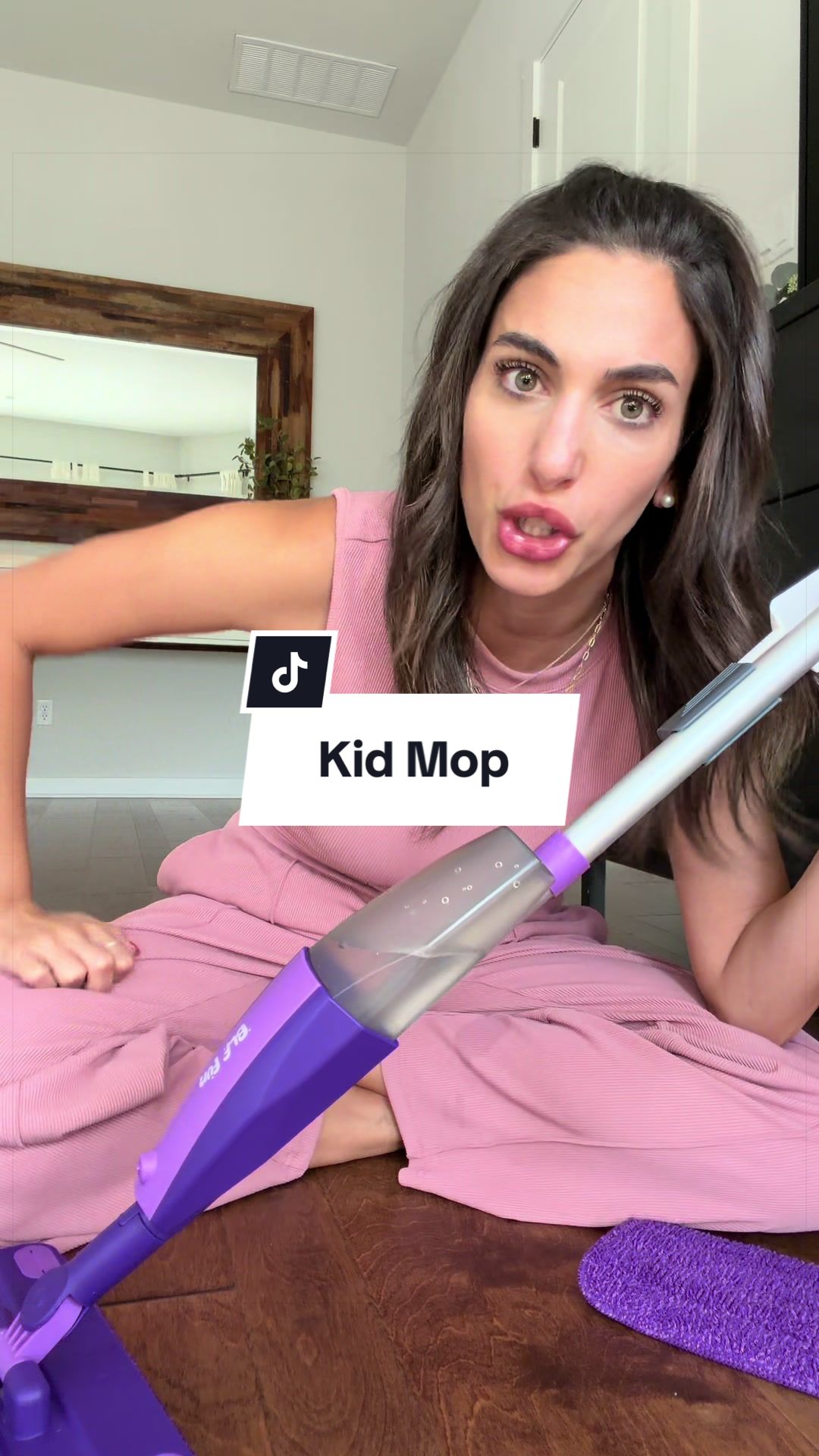 The function kid and toddler mop that actually cleans!