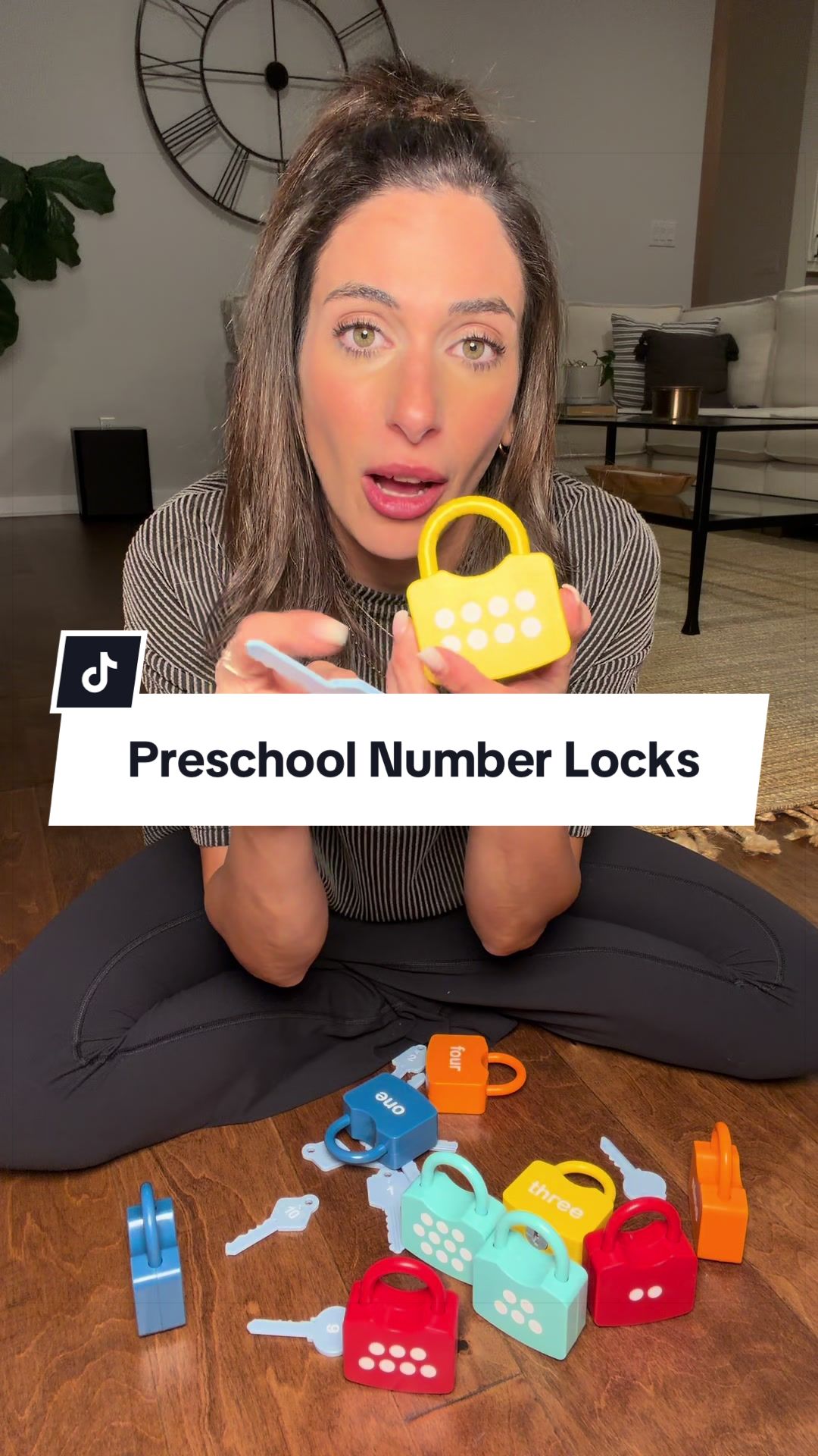 Preschool number and counting activity